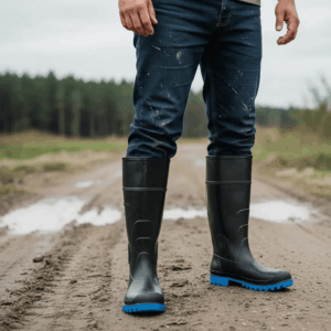 Bota hule mayoreo (mas de 20 pares) Sandak alta modelo Tornado Impermeable Trabajo Hule Lluvia